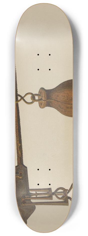 Richard Taylor - Weighing Scale 8.25 inch art skate deck