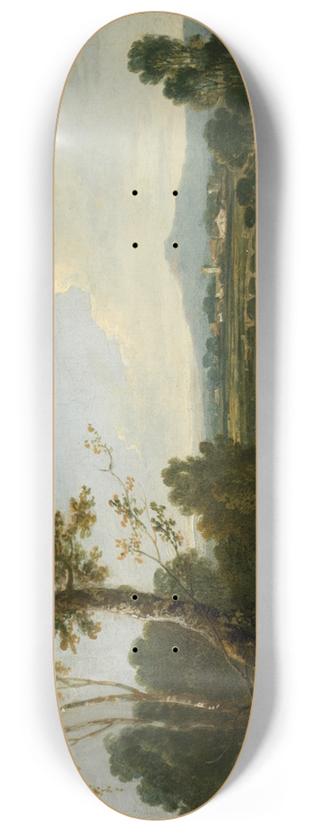 Richard Wilson - Landscape In Italy 8.25 inch art skate deck