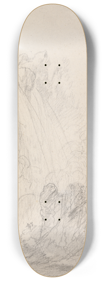 Richard Wilson - The Cascade at Terni 8.25 inch art skate deck