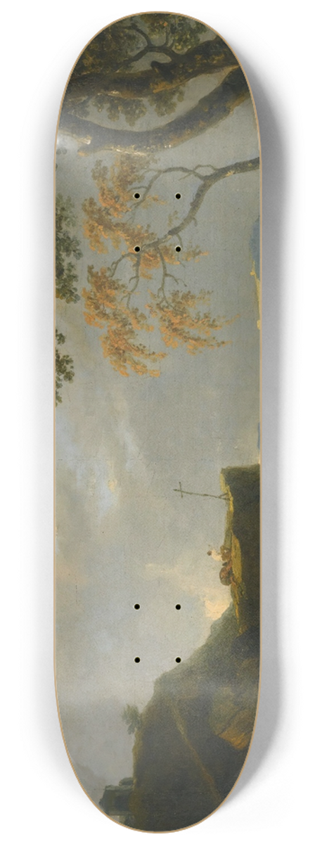 Richard Wilson - The White Monk 8.25 inch art skate deck