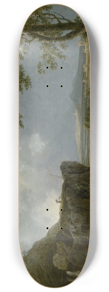 Richard Wilson - The White Monk 8.25 inch art skate deck