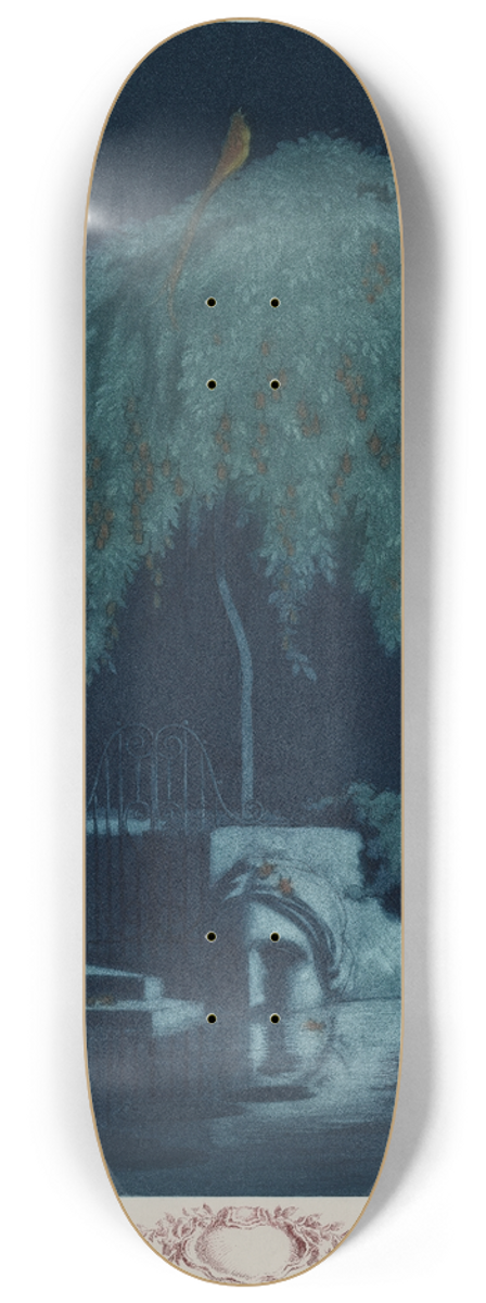 Rihards Zari - Poets tomb 8.25 inch art skate deck