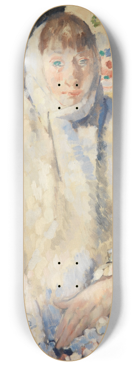 Rik Wouters - The Sick Woman with the White Shawl 8.25 inch art skate deck