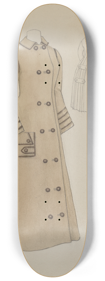 Roberta Spicer - Womans Coat 8.25 inch art skate deck