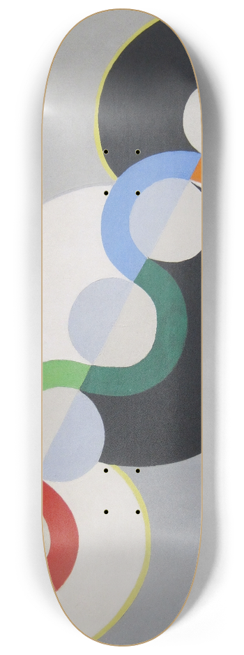 Robert Delaunay - Endless_Rhythm 8.25 inch art skate deck