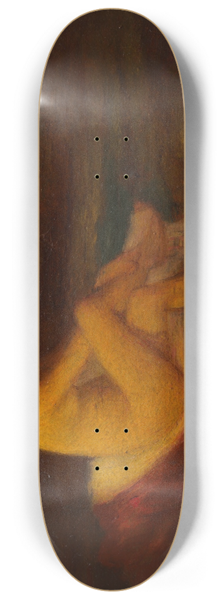 Robert Loftin Newman - A Bather 8.25 inch art skate deck