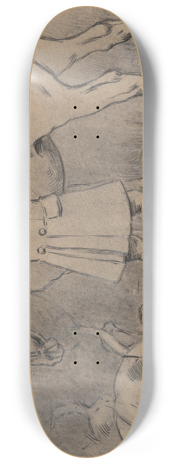 Robert Polhill Bevan - Huntsman and Hounds 8.25 inch art skate deck