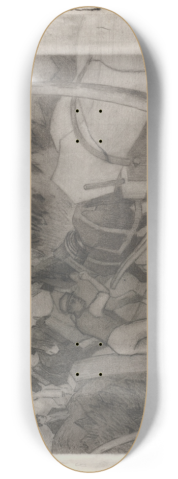 Robert Polhill Bevan - Timber Hauling 8.25 inch art skate deck