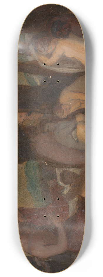 Robert Smirke - Diana and Actaeon 8.25 inch art skate deck