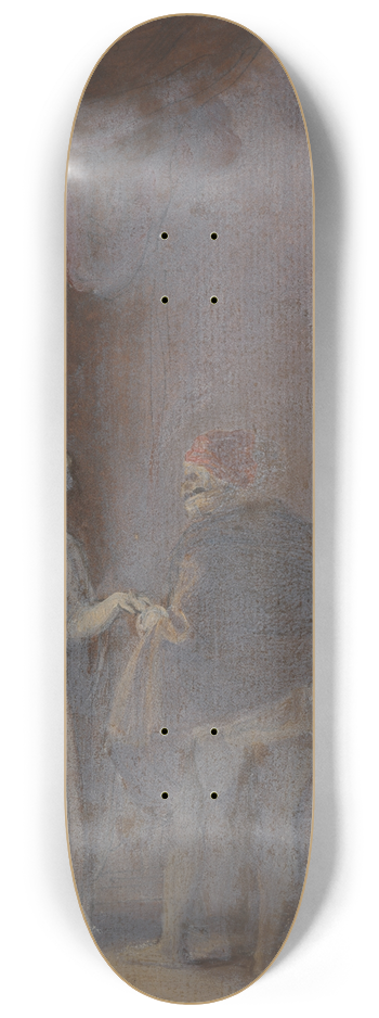 Robert Smirke - One from Illustrations to Shakespeare 8.25 inch art skate deck