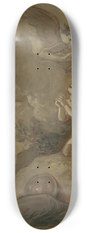 Robert Smirke - Scenes from an Eastern Romance [Arabian Nights] 8.25 inch art skate deck