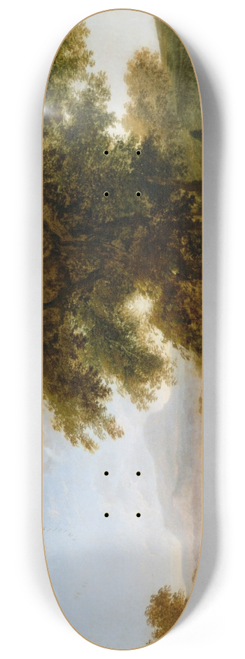Robert Streeter - Landscape 8.25 inch art skate deck
