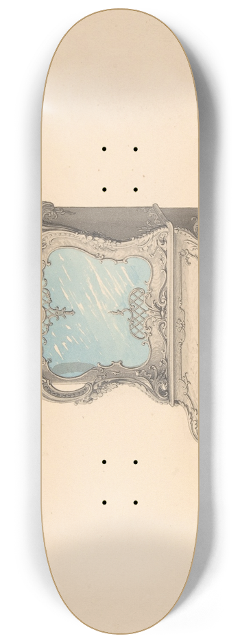 Robert William Hume - Design for Cabinet Pianoforte, Louis Quinze Style 8.25 inch art skate deck