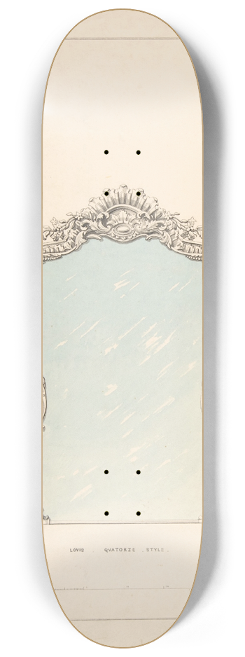 Robert William Hume - Pier Glasses 8.25 inch art skate deck