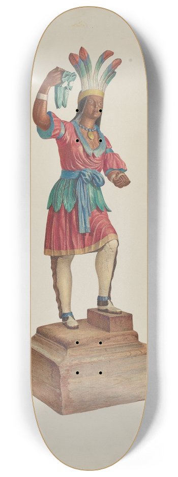 Robert W.R. Taylor - Cigar Store Indian 8.25 inch art skate deck