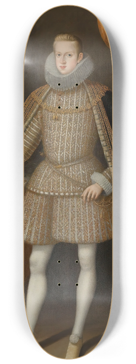 Rodrigo de Villandrando - Portrait Of Philip IV Of Spain (1605  1665) 8.25 inch art skate deck