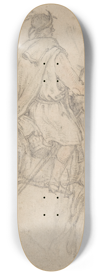 Roelant Savery - A Hungarian Horseman 8.25 inch art skate deck