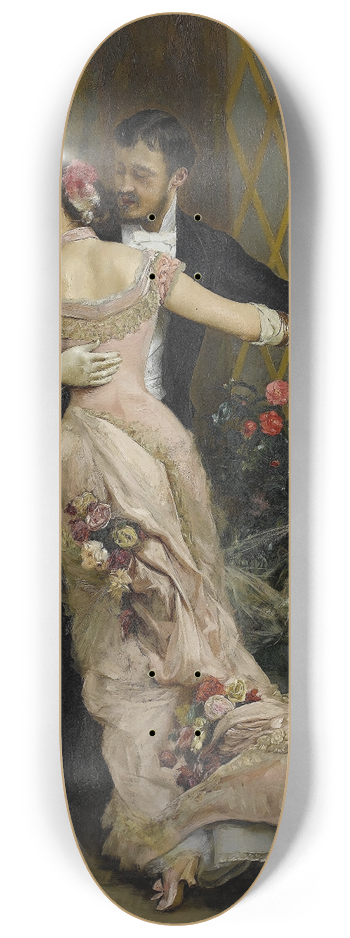 Rogelio De Egusquiza - The End Of The Ball 8.25 inch art skate deck