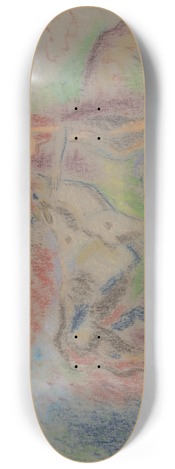 Arnold Peter Weisz-Kubnan - Woman with a Cow 8.25 inch art skate deck