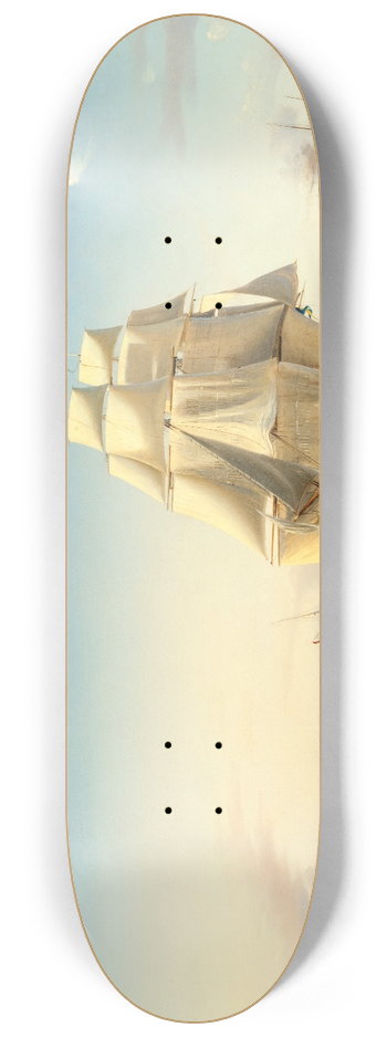 Arnold Plagemann - Seascape 8.25 inch art skate deck