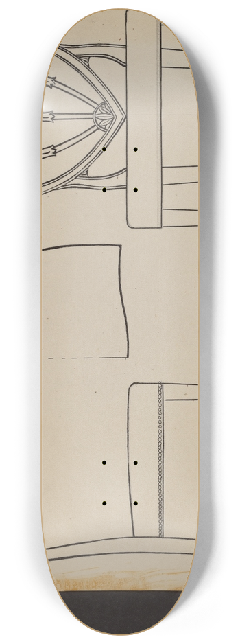 Rolland Livingstone - Side Chair 8.25 inch art skate deck