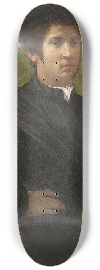 Rosso Fiorentino - Portrait of a Man 8.25 inch art skate deck