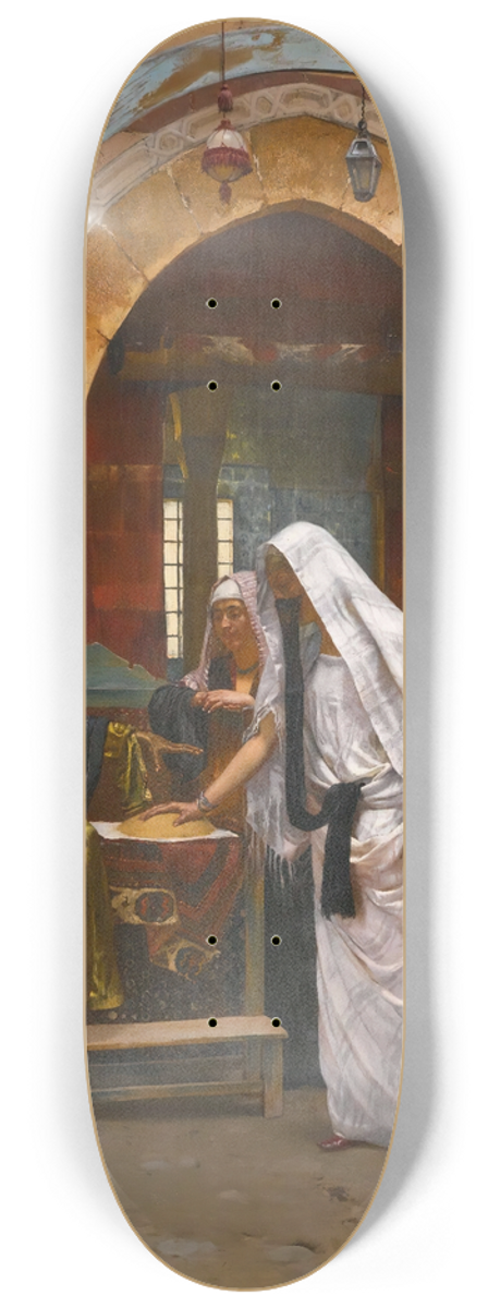 Rudolf Ernst - The Fortune Teller 8.25 inch art skate deck
