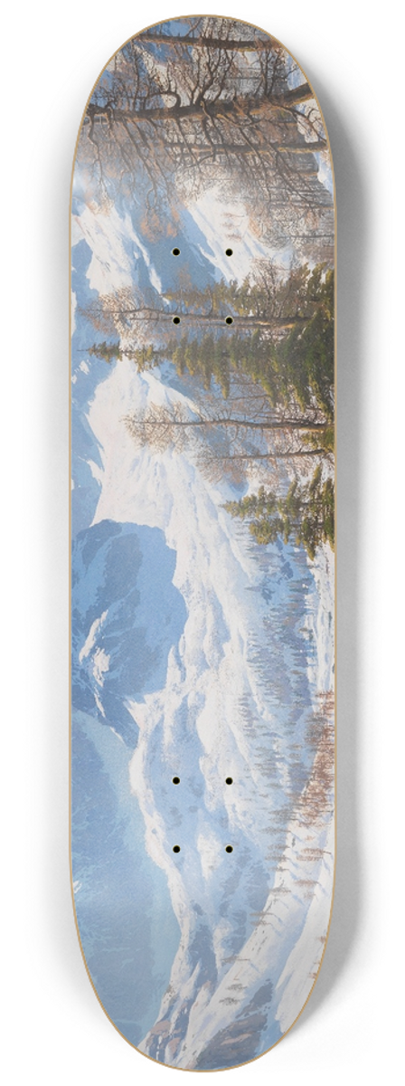 Rudolf Reschreiter - Seebensee bei Ehrwald 8.25 inch art skate deck