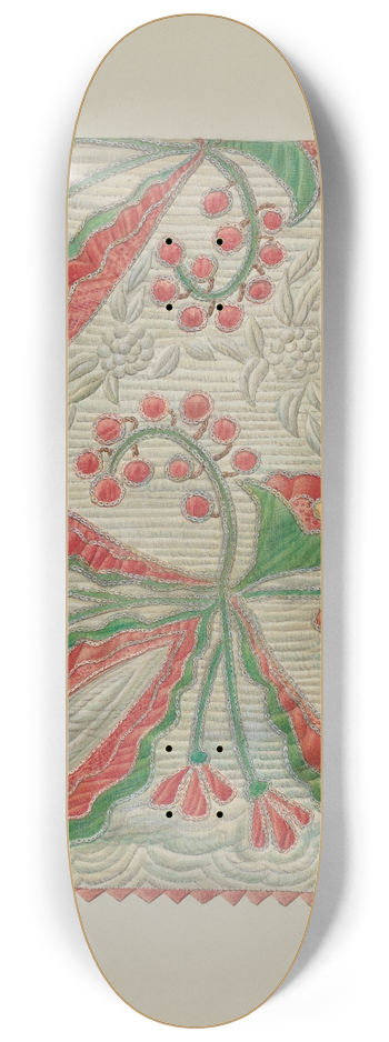 Ruth Buker - Applique Quilt 8.25 inch art skate deck