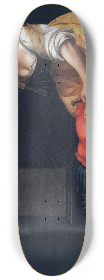 Artemisia Gentileschi - Jael and Sisera 8.25 inch art skate deck