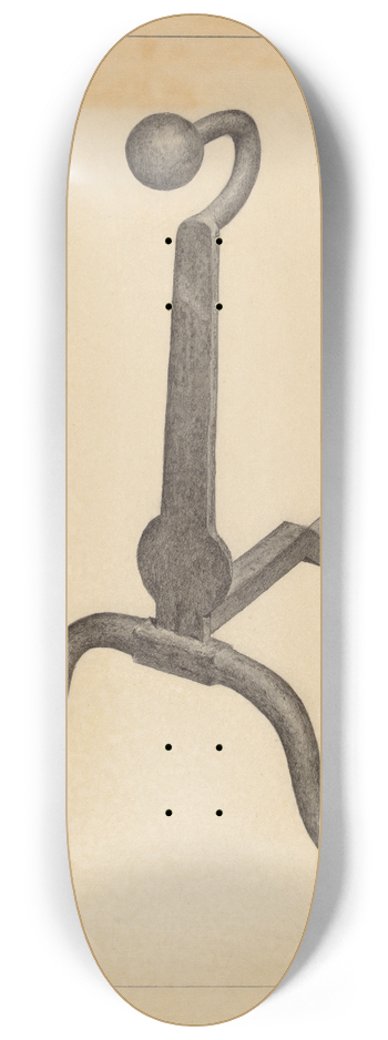 Salvatore Borrazzo - Andiron 8.25 inch art skate deck