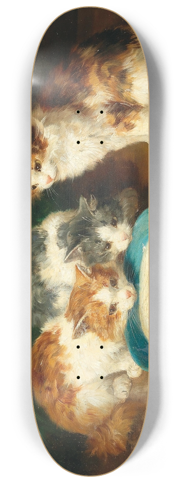 Arthur-Alfred Brunel de Neuville - Whats That Then 8.25 inch art skate deck