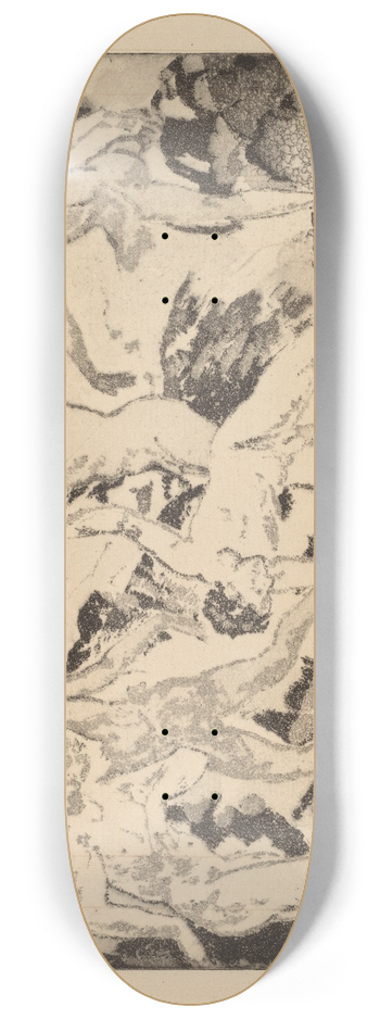 Arthur Bowen Davies - By the Caliban 8.25 inch art skate deck