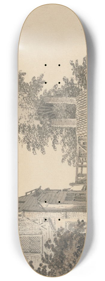 Samuel Hieronymus Grimm - At Mortlake 8.25 inch art skate deck