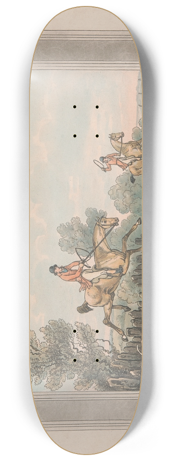 Samuel Howitt - Full Cry 8.25 inch art skate deck