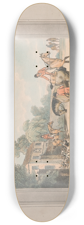 Samuel Howitt - Going out of Kennel 8.25 inch art skate deck