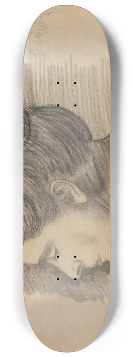 Samuel Jessurun de Mesquita - Studie van een vrouw, rugfiguur 8.25 inch art skate deck