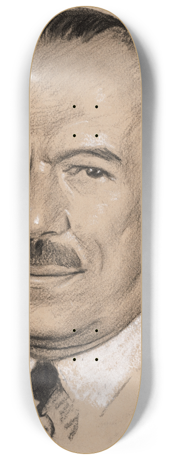 Samuel Johnson Woolf - Carlos Guillermo Davila 8.25 inch art skate deck