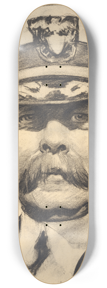 Samuel Johnson Woolf - Charles Frederick Hughes 8.25 inch art skate deck
