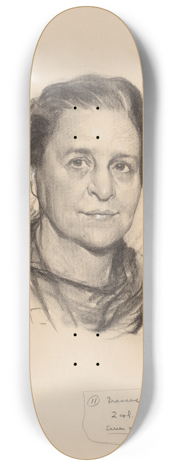 Samuel Johnson Woolf - Frances Perkins 8.25 inch art skate deck