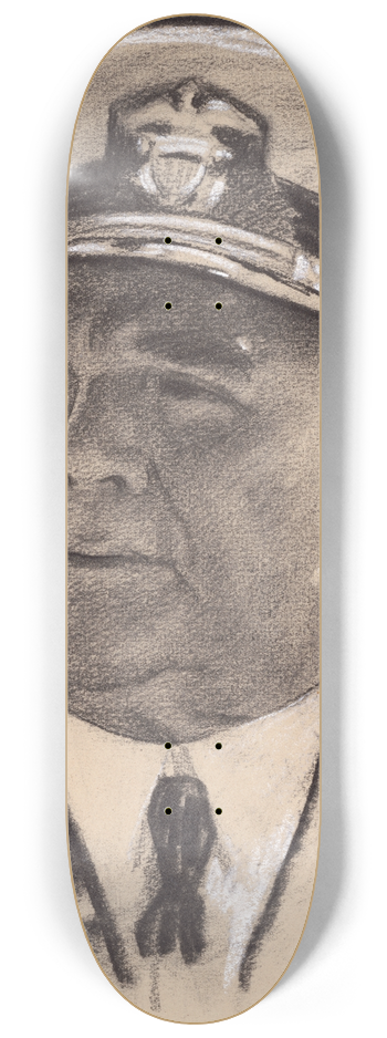 Samuel Johnson Woolf - Richard Henry Leigh 8.25 inch art skate deck