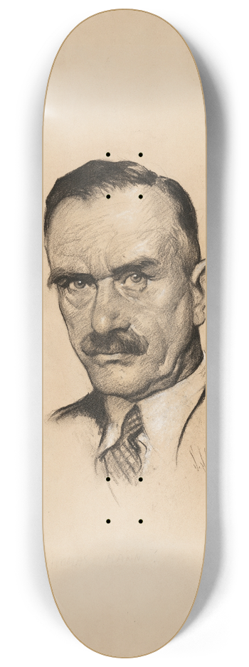 Samuel Johnson Woolf - Thomas Mann 8.25 inch art skate deck