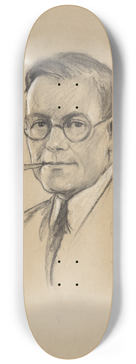 Samuel Johnson Woolf - Walter Clark Teagle 8.25 inch art skate deck