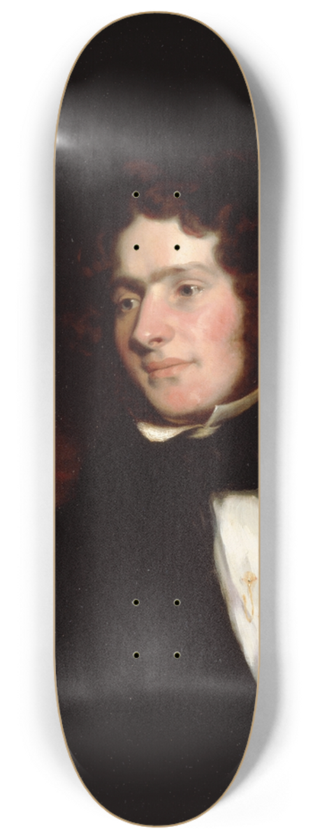 Samuel Love - Self-Portrait 8.25 inch art skate deck