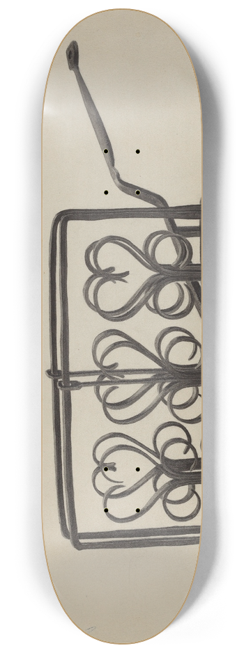 Samuel O. Klein - Toaster 8.25 inch art skate deck