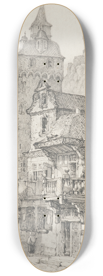 Samuel Prout - Braubach 8.25 inch art skate deck