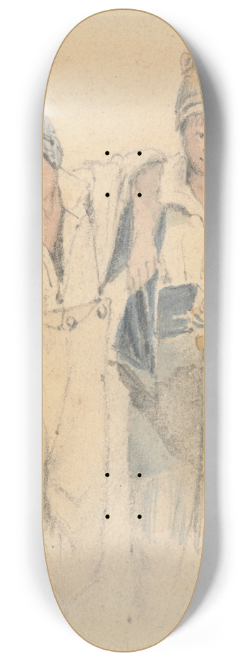 Samuel Prout - Two Boys 8.25 inch art skate deck