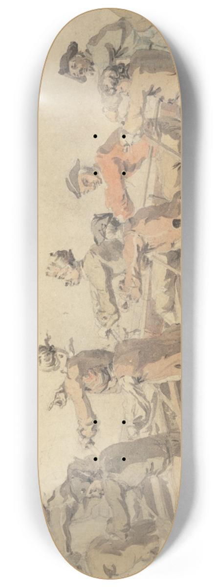 Samuel Scott - A Ships Boat 8.25 inch art skate deck