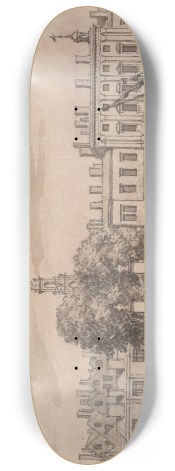 Samuel Wale - Old Somerset House 8.25 inch art skate deck