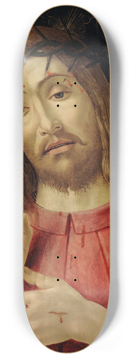 Sandro Botticelli - The Resurrected Christ 8.25 inch art skate deck